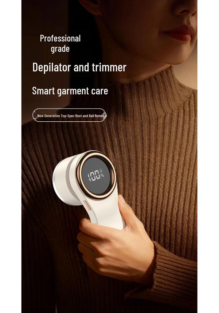 Electric Fabric Shaver & Pilling Remover with Suction for Home Use