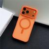 New Matte Magnetic Drop-Proof Case for iPhone 17 Pro Max - Color Block Design, Skin-Feel Texture, Compatible with Apple 16.