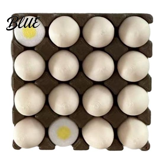 Decorative Refrigerator Magnets 3D Fake Food Magnet Miniature Egg Tray Dumpling Non-fading Fridge