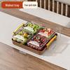Elegant Multi-Section Candy Dish for Home: Nut & Dried Fruit Tray