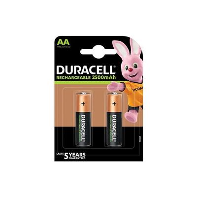 Nabíjateľná batéria Duracell RCR AA X2 2500 MAH