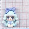 DIY Resin Accessories: Handmade Sitting Girl Hair Clip, Keychain, Headband, Phone Case Ornament
