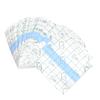100pcs Disposable Makeup Hand Palette Waterproof Adhesive Foundation Mixing Palette 8 X 8cm