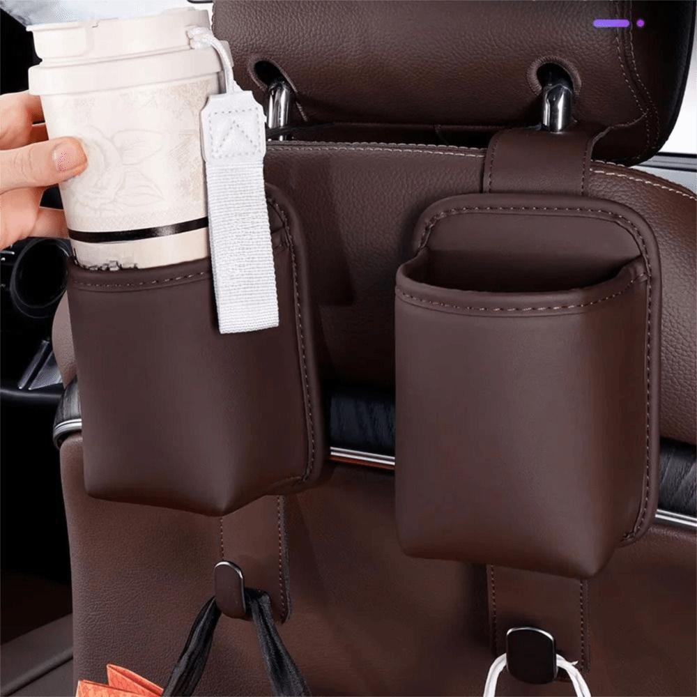 Multi-Functional Headrest Hanger Metal Hook Backseat Organizer 2 in 1 Car Seat Hook Car Interior