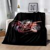 Gothic Style Blanket Soft & Cozy Suitable for Office Picnics Livingroom Four Seasons Universal Stylish Decor Perfect Gift for Relatives and Friends