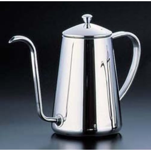 Endo Shoji Commercial TKG Drip Pot, 1.6L, Induction Compatible, 18-8 + 18-0 Stainless Steel, FKCD003