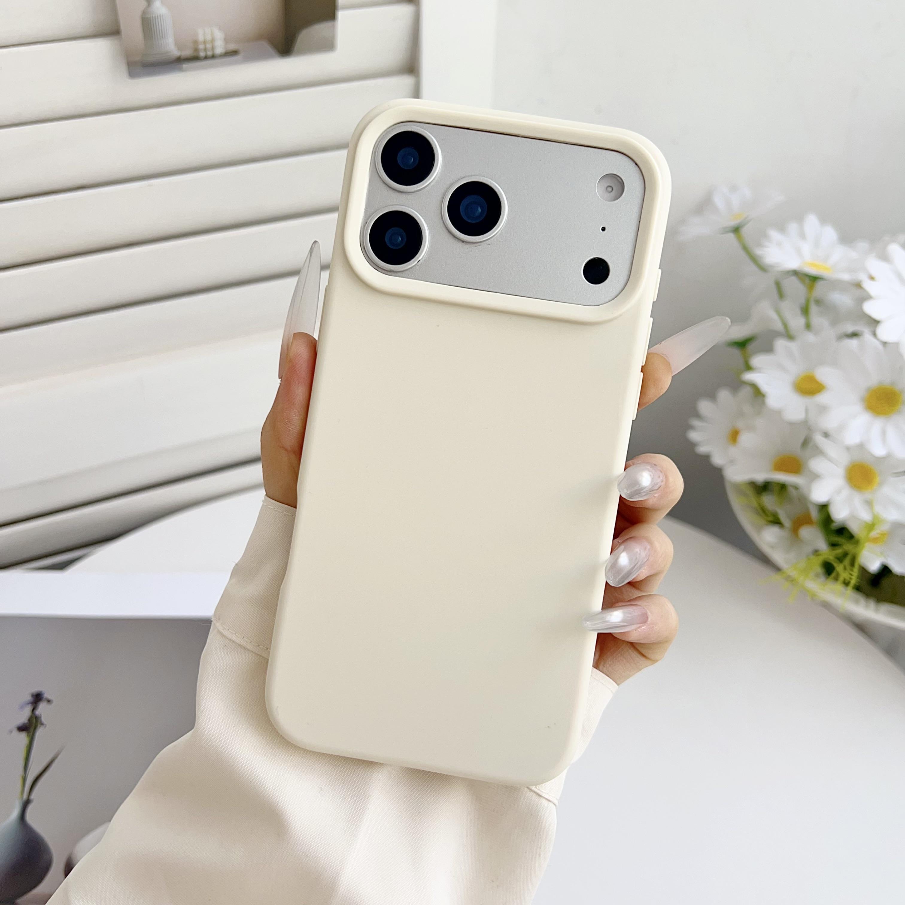 

Оранжевый матовый силиконовый чехол для Iphone 17 Pro Max Air 16E 16 E 15 Plus 14 13 12 11 17Pro Iphone17 Iphoneair 16Pro Ударопрочный чехол для телефона Аксессуары iPhone17 белый