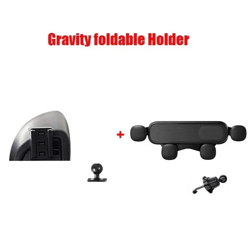 Phone Holder Designed for Porsche Cayenne 2010-2015 Car Magnetic Mount Foldable Gravity Bracket Car Accessories