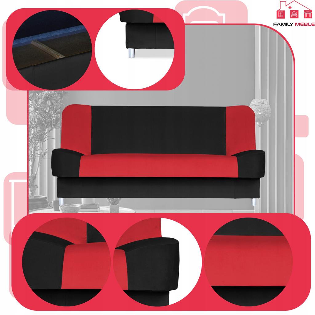Sofa Sofa Sara Duo Sofa Bed Bonell Bed Family Furniture 