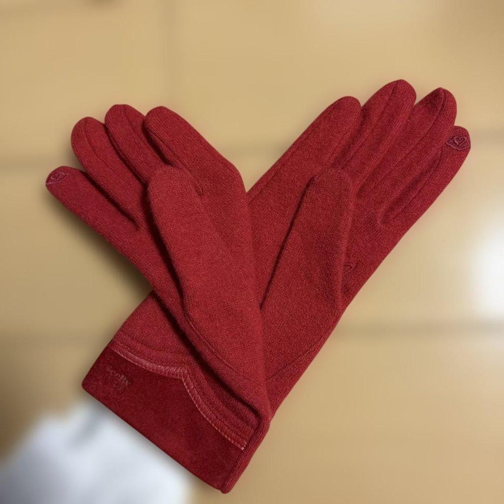 Used SeeByChloe Gloves Red Smartphone Compatible