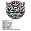 250th Anniversary USA Flag Sticker Patriotic 1776-2026 250 Years America Car Decal Independence