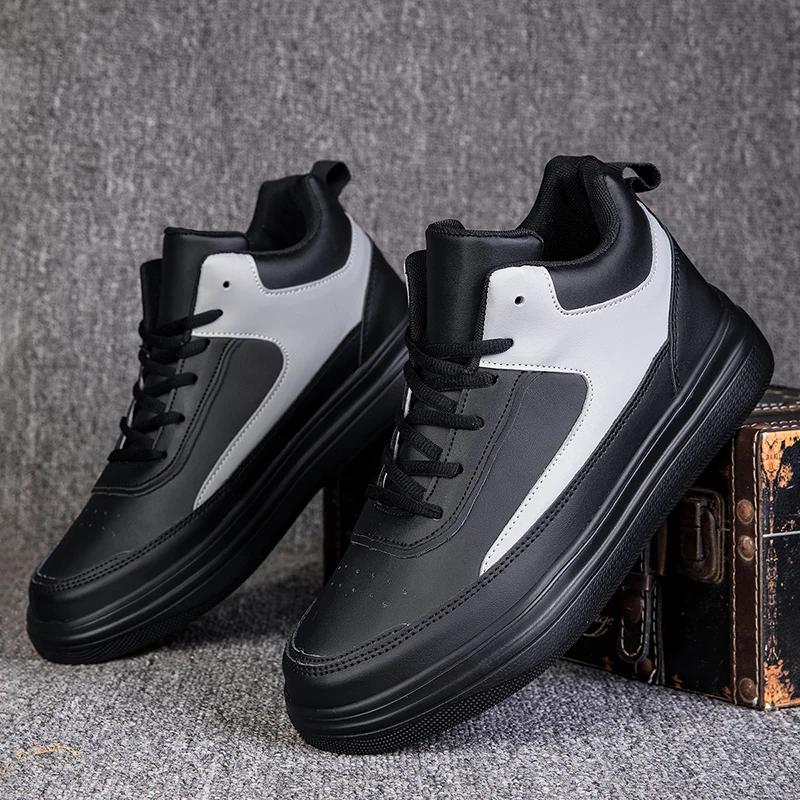 

Мужские повседневные кроссовки уличные с плоским верхом и высоким верхом мужская обувь модная удобная мужская обувь для мужчин кроссовки 48