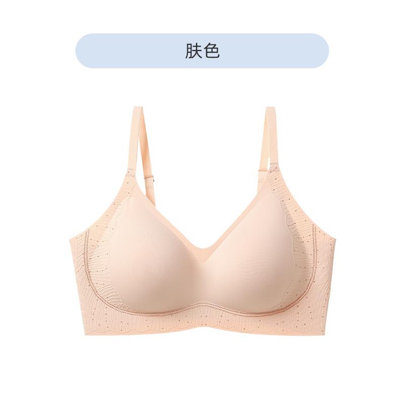 

Thin breathable and seamless invisible pattern adjustment type lifting and gathering anti-sagging text M(75ABC)