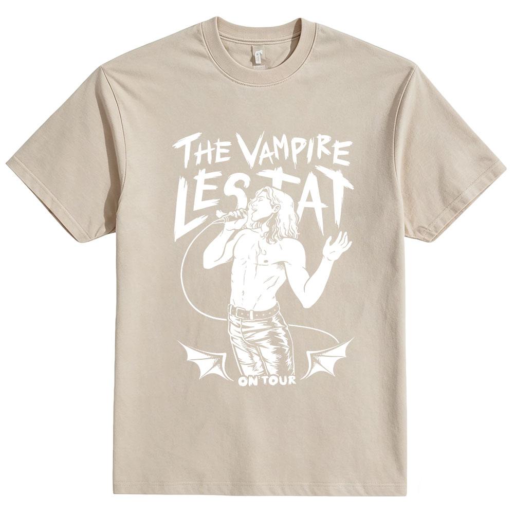Herrenbekleidung Der Vampir Lestat T-Shirt Sommer Mode Baumwolle T-Shirt Lässig Weich Kurzarm Herren T-Shirts Unisex Streetwear