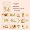 Mu Ran Retro Stamp & Postcard Stickers - Old Dream Series DIY Gift Box for Cute Journal Decoration