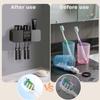 Electric UV Toothbrush Sterilizer Wireless Toothbrush Dryer Rechargeable Wall Mounted Electric Toothbrush Sterilization Holder