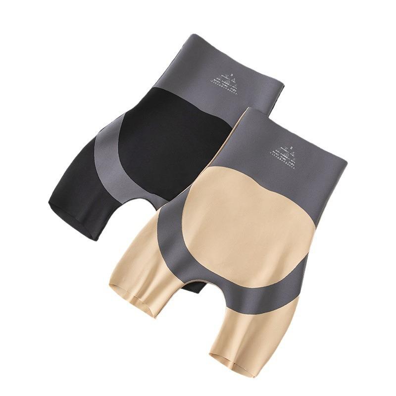 Kaka Anti-light Suspension Pants Summer Thin Unrolled Belly Hip Pants Shark Bottoming Seamless Safety Pants Women