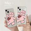 Cute Cartoon Clear Phone Case For Iphone 11 Case For Iphone Xr Xs 11 12 13 Pro Max Mini 7 8 Plus X Se 2022 Shockproof Cover Capa