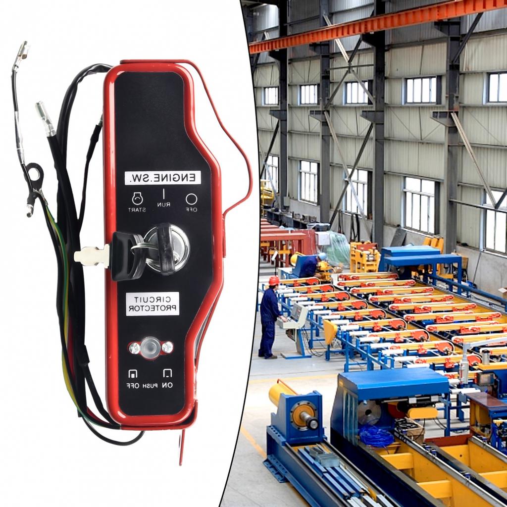 Effizienter elektrischer Zündschalter & 2-Tasten-Panel für GX-Serie Schnellstart
