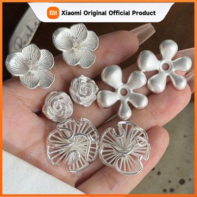 925 Sterling Silver Vintage Earrings For Women Trendy Simple FLower Earring Jewelry Prevent Allergy Party Accessories