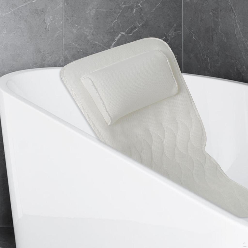 Bath Pillow for Neck And Back Comfort