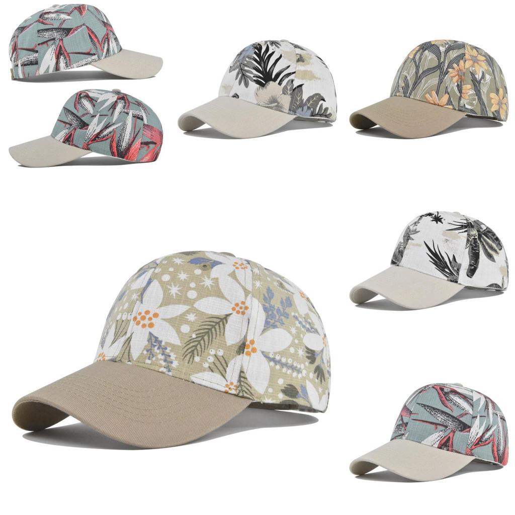 Graffiti Print Baseball Cap Vintage Sun Hat Breathable Cotton Adjustable