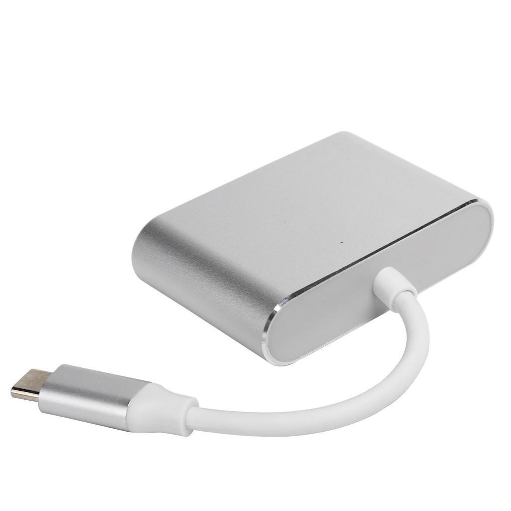 TypeC to HD Multimedia Interface VGA Video Converter Adapter Dock for Phones Laptops