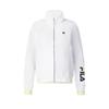 Tennis Series Loose Fit Tennis Woven Stand Collar Jacket Women Jacket Jade-White A11W523701F-WT