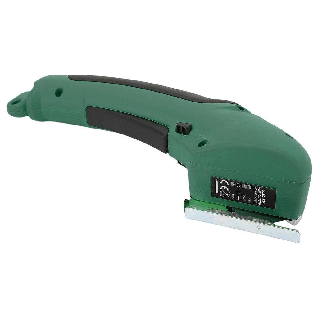 Cordless Electric Scissors Handheld Fabric Cutter 240RPM Rechargeable Tool for Carpet Sponge
