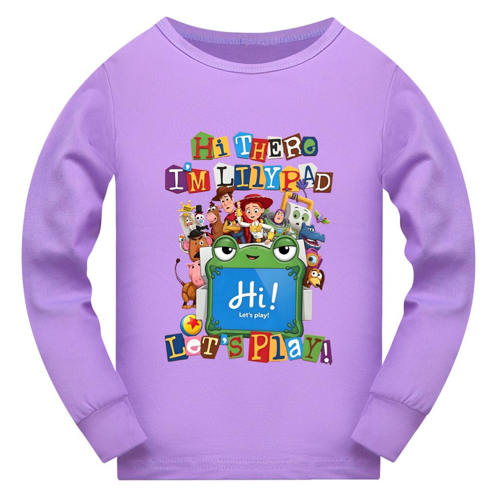 5733 Kid Boys Girls Casual Long Sleeves T-Shirt 110cm