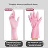 Housework Food Grade Thick Nitrile Gloves Kitchen Dishes Cleaning Durable Nitrile Rubber Gloves