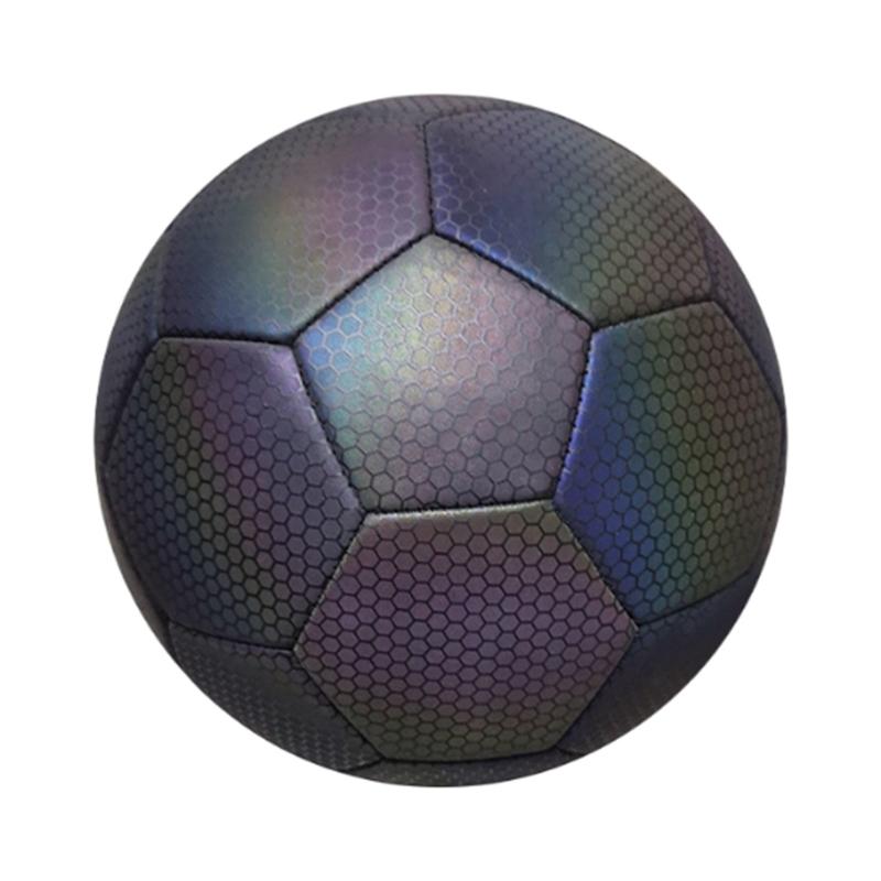 Glowing Soccer Balls for Night Game and Training, Glowing In The Dark Soccer Balls Size 4 Size 5 Reflective Football
