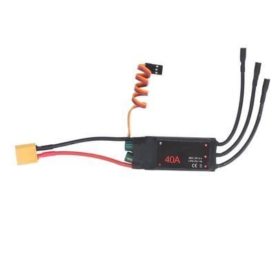 Bürstenloser Motor Elektrischer Geschwindigkeitsregler 40A Bürstenloser Motor Geschwindigkeitsregler Regler mit XT60