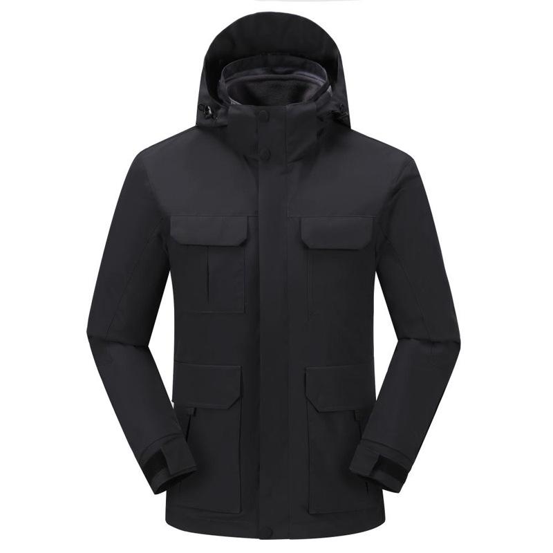 

Индивидуализированная рабочая куртка с вышитым логотипом и пуховой подкладкой для зимнего использования на открытом воздухе S