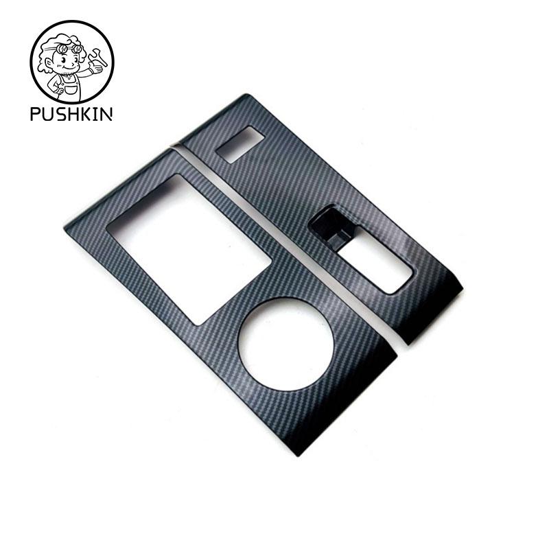 For Mitsubishi Outlander 2023 2024 2025 LHD RHD Carbon fiber color Interior Decoration Cover Stickers ABS Accessories