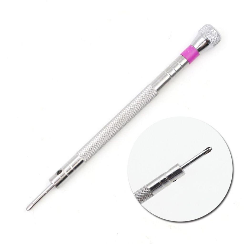 Multi-functional Mini Screwdriver for Glasses, Clocks & Watches Repair - Phillips & Flathead