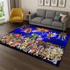 3D Digimon Adventure Angewomon Agumon Cartoon Teppich Teppich für Schlafzimmer Wohnzimmer Sofa Fußmatte Heimdekoration, Kinderteppich rutschfest