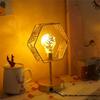 LED Iron Art Shape Lamp White Light Retro Decorative Ornament Night Light for Home Bedside