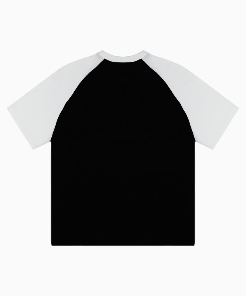 SAINTPAIN Sp Fallen Angels Heavyweight Raglan Short Sleeve Tee Black