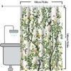 Floral and Bird Pattern Bathing Curtain  Bathroom Letters Shower Curtain Waterproof With 12 Hooks Fishes Home Deco Free Ship