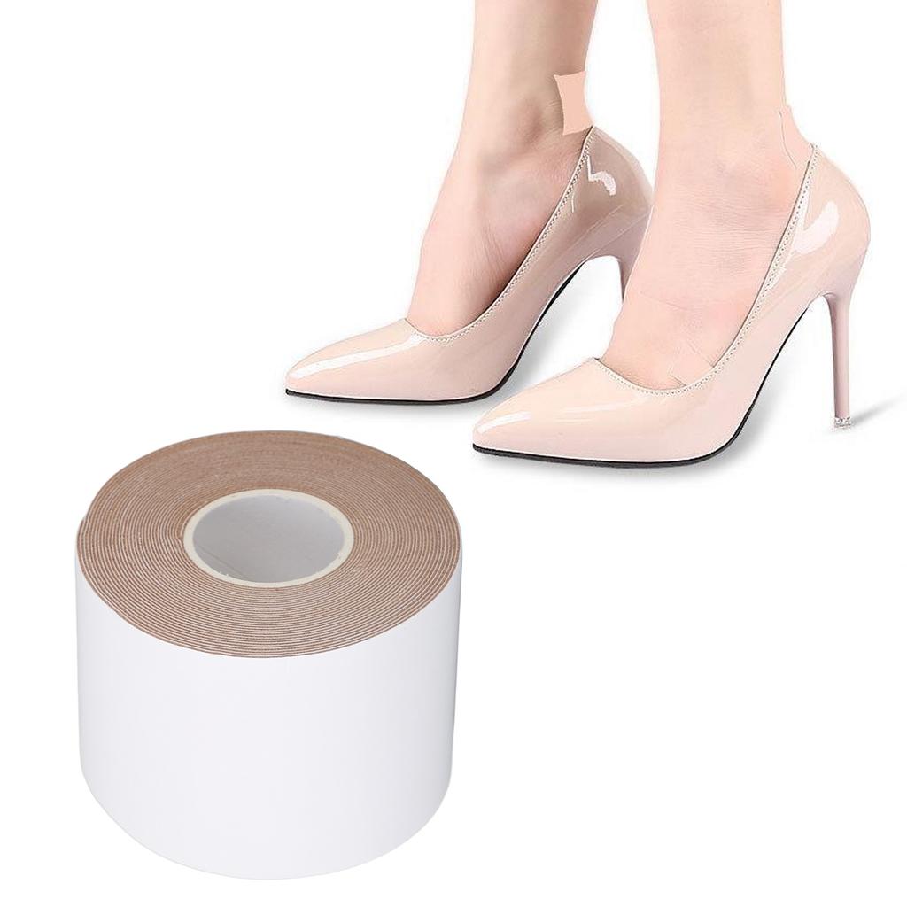 Soft Breathable Blister Prevention Tape Brown Wear Resistant Heel Adhesive Pad for Feet Chafing