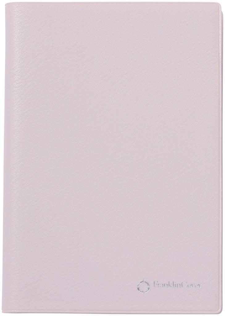 Franklin Planner Organizer, One Page Per Day, PVC, Nuanced Colors, Starting April 2025, B6, Gray, 86489