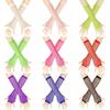 Fingerless Fishing Net Gloves Long Long Gloves Fashion Mesh Gloves  Women