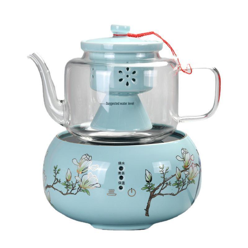 High-Temp Resistant Electric Ceramic Tea Stove with Thickened Silicon Glass & Touch Control