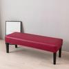 Coprisedia da Pianoforte Jacquard Impermeabile Copribanchi da Pranzo Jacquard Elasticizzato Coprisedile Rettangolare Monocolore per Sgabello
