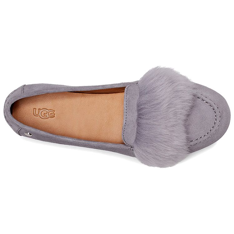 UGG California Loafer Kaley Wisp Comfortable Warm Sports Casual Shoes Women Sneakers Gray Purple 1111030TS-SAMT