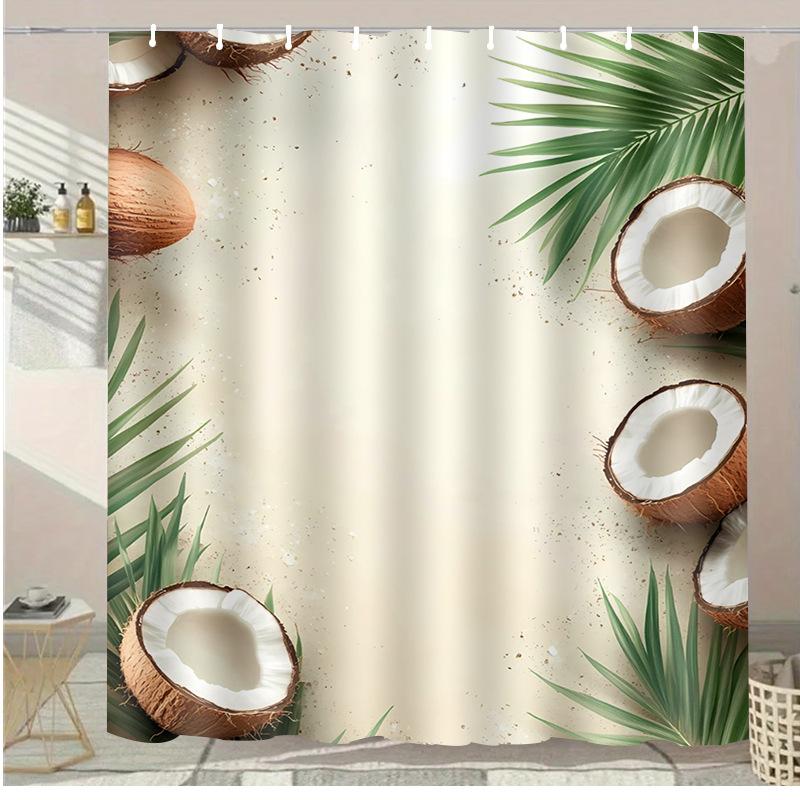 Cartoon baby panda Washable Dirt-Resistant Shower Curtain Shower Head waterproof Polyester Bath Curtain For Home Decor