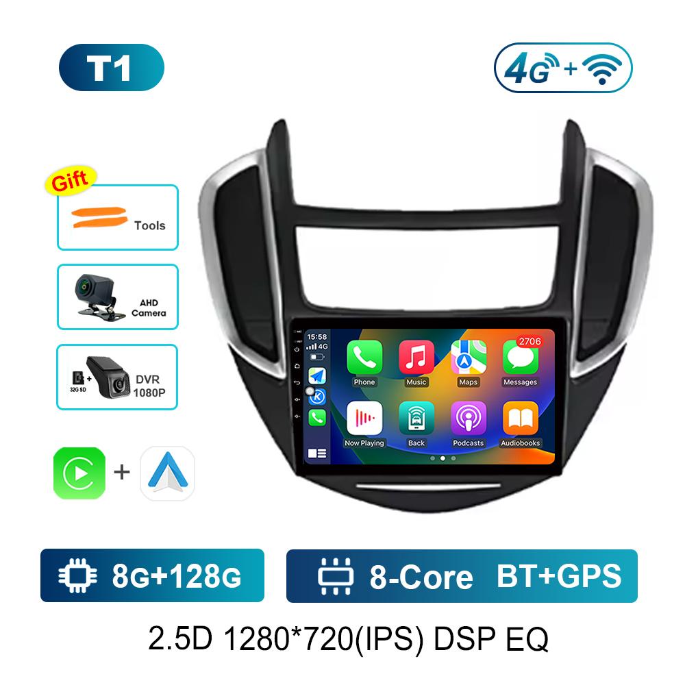 9 '' Car Radio Multimedia Player Android System for Chevrolet TRAX 2014 - 2016 Split Screen GPS Navi WiFi Head Unit 4G Bluetooth