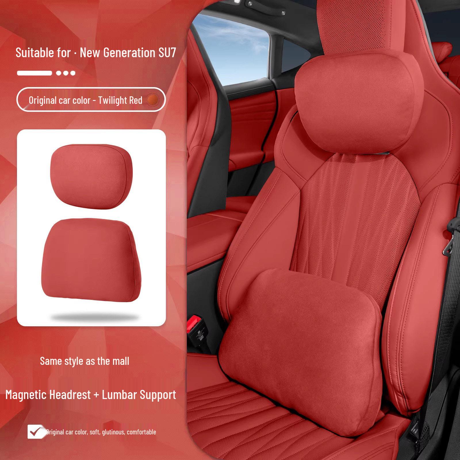 Xiaomi 26 SU7 Cool Magnetic Headrest & Lumbar Support Cushion