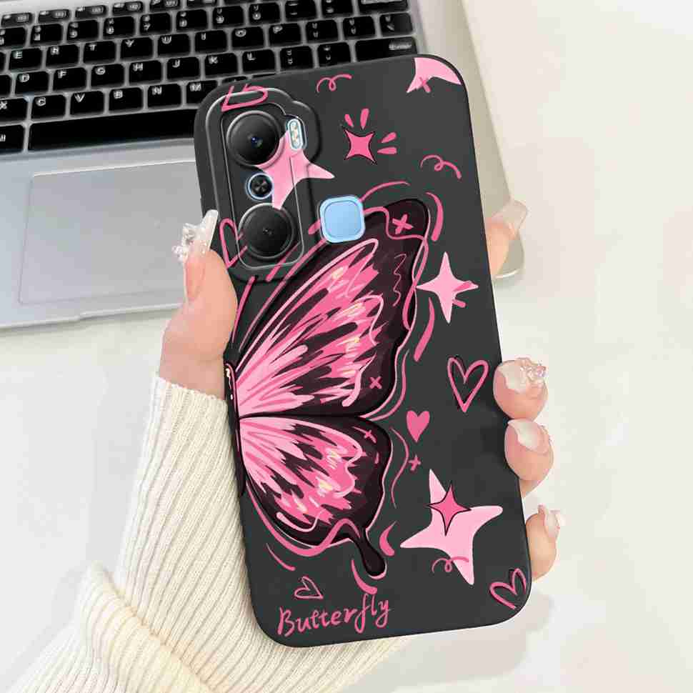 Hülle Für Infinix Hot 12 Pro X668C Schutzhülle Weich Schlank Niedliches Cartoon-Muster Abdeckung Für Infinix Hot 12 Hot12 Pro Handyhüllen Abdeckung